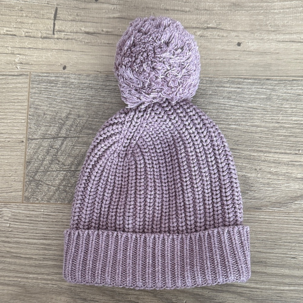 5/$25: Jamie Kay Lavender Knit Beanie
